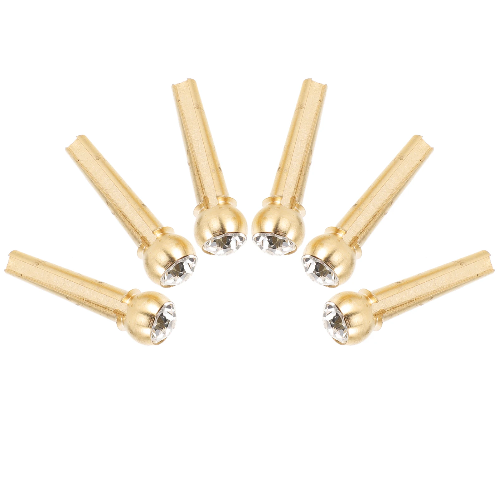 6pcs Copper Guitar String Pegs Durable Lightweight Practical Smooth No Burr Easy to Use Carry Store Outdoor Guitar Parts Pin
6pcs Copper Guitar String Pegs Durable Lightweight Practical Smooth No Burr Easy to Use Carry Store Outdoor Guitar Parts Pin