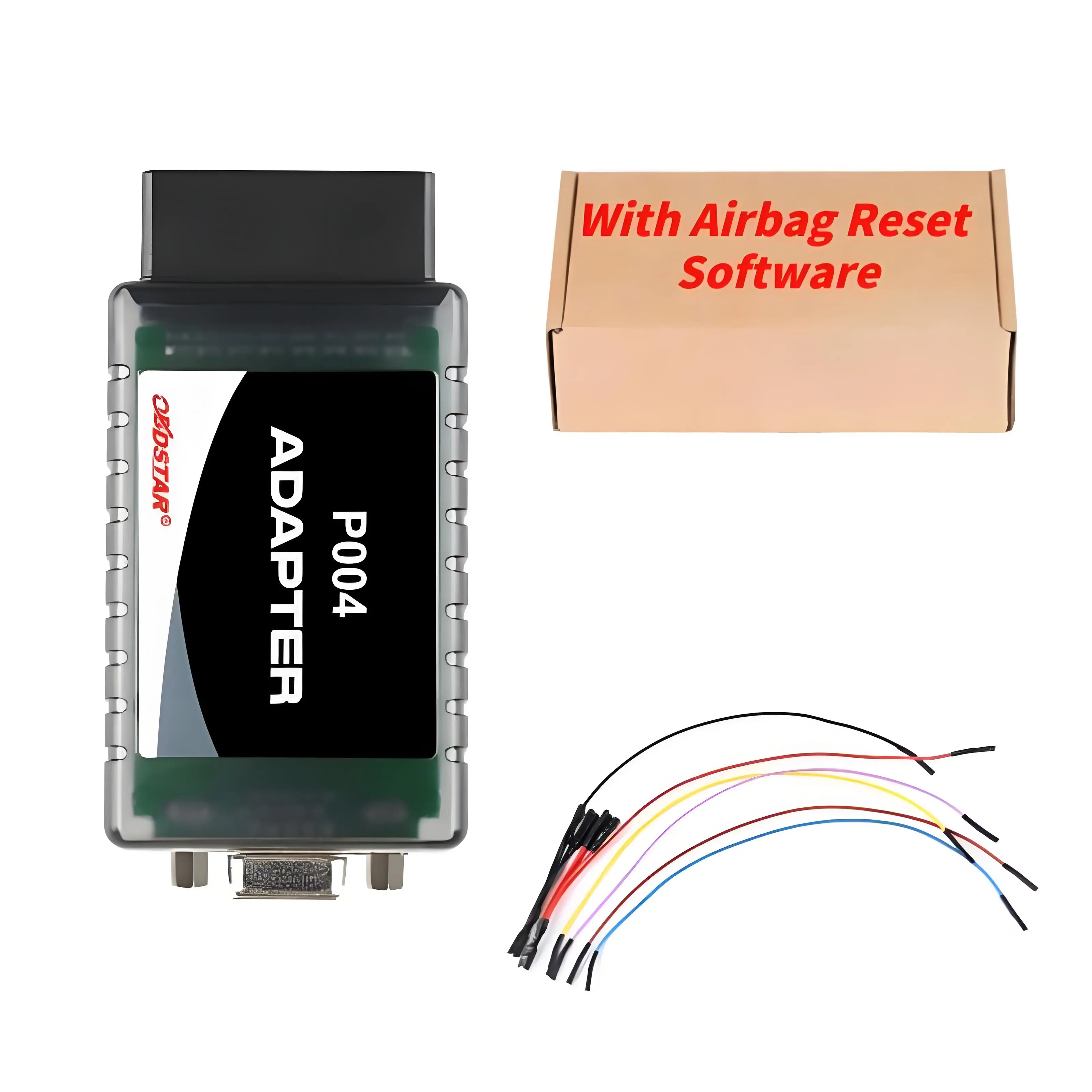 OBDSTAR P004 Adapter & Jumper Cable + Airbag Reset Software For OBDSTAR Master Full Version Read Erase DTC SRS Airbag Reset
OBDSTAR P004 Adapter & Jumper Cable + Airbag Reset Software For OBDSTAR Master Full Version Read Erase DTC SRS Airbag Reset