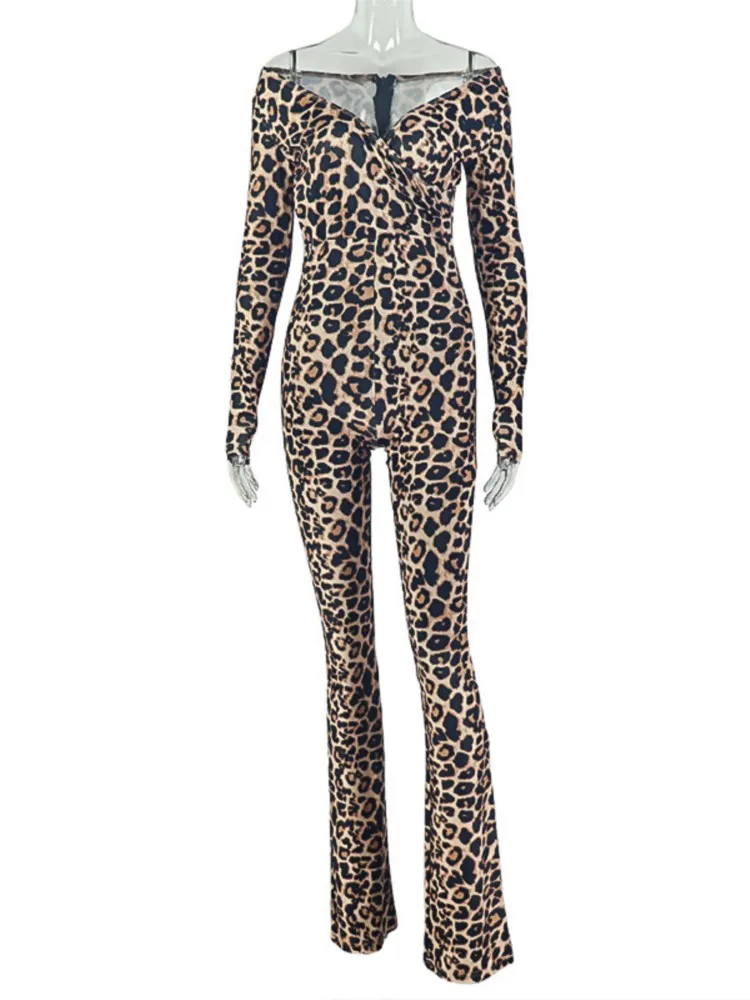 Leopard Print Jumpsuits Woman Deep V-Neck Cleavage Backless Full Sleeve Skinny Peach Hip Hot Girls Street Sexy Overalls 2026
Leopard Print Jumpsuits Woman Deep V-Neck Cleavage Backless Full Sleeve Skinny Peach Hip Hot Girls Street Sexy Overalls 2026