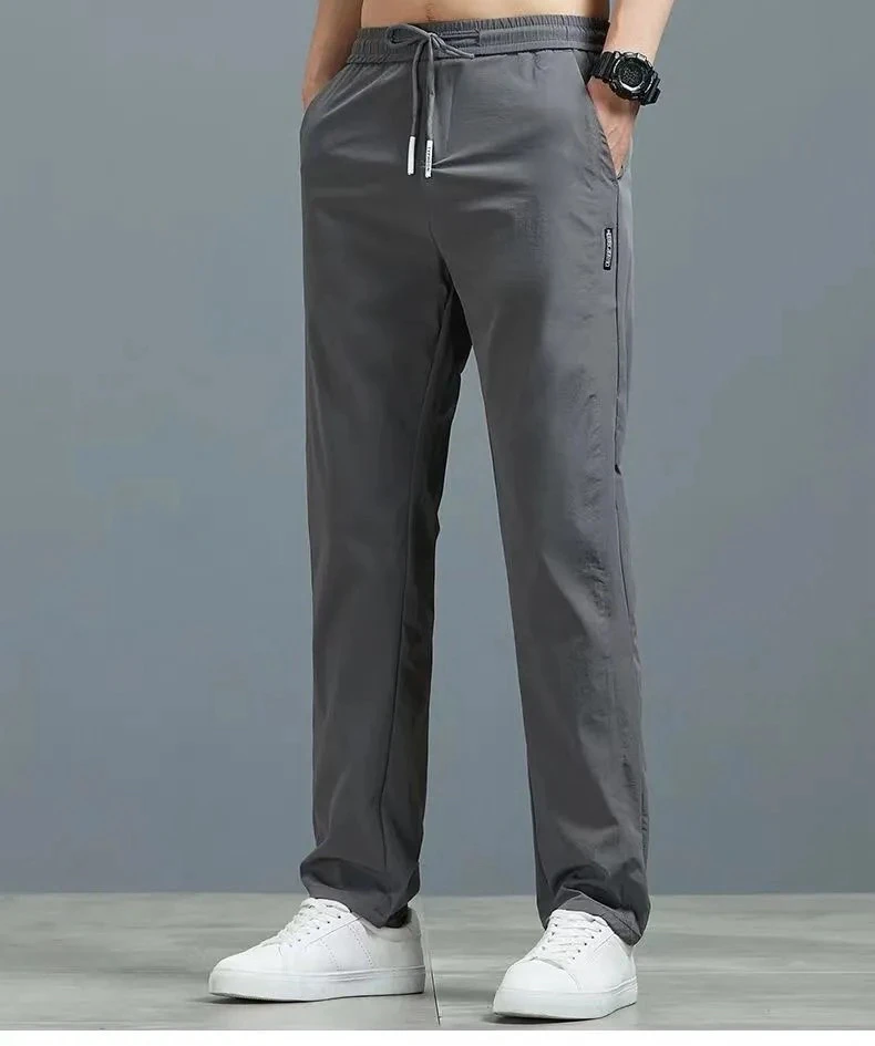 2026 Summer New Men Ice Silk Quick Dry Trousers Slim Fit Elastic Sports Casual Pants
2026 Summer New Men Ice Silk Quick Dry Trousers Slim Fit Elastic Sports Casual Pants