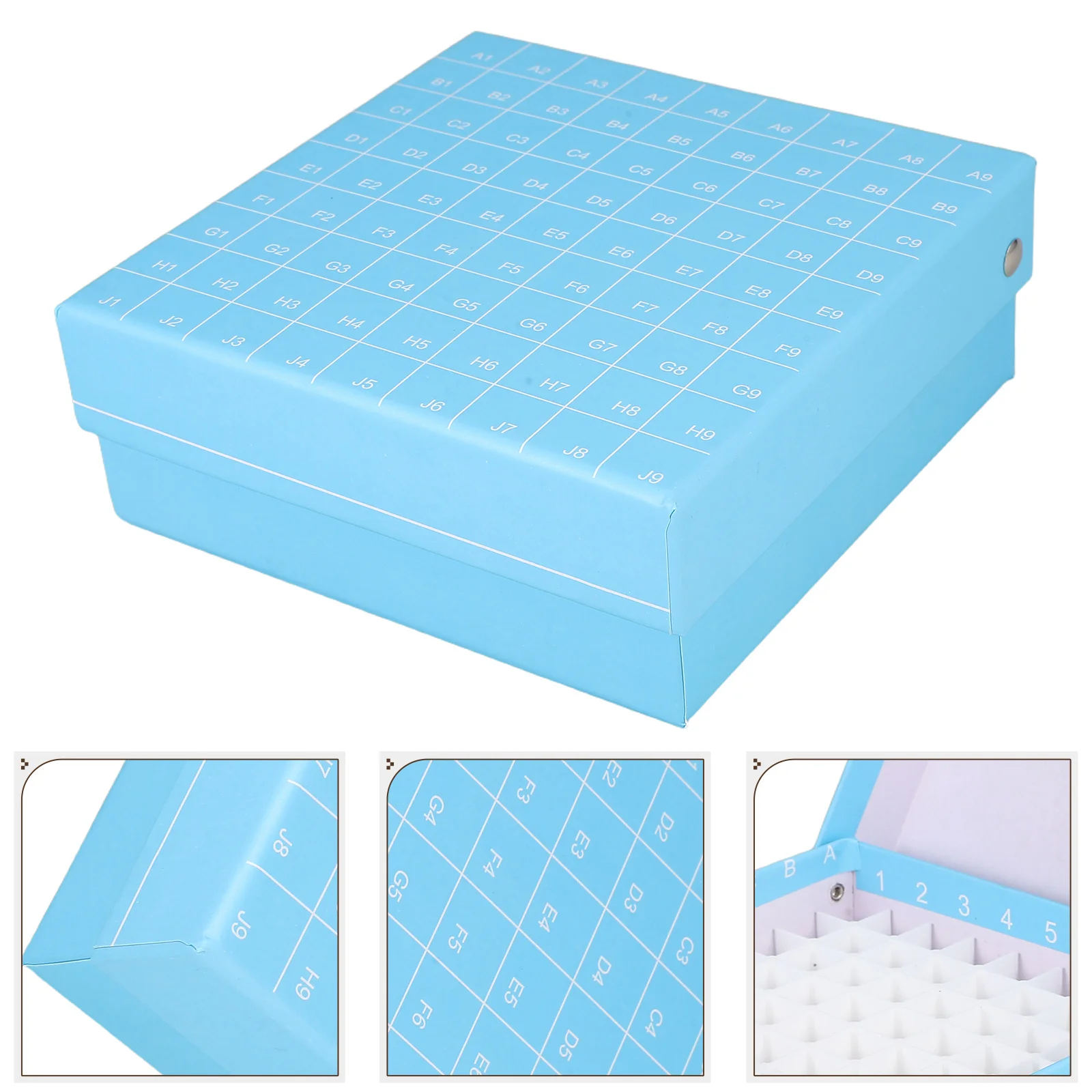 Freezer Box Polycarbonate Vial Rack Freezing Containers Water Proof Tube Paper Storage
Freezer Box Polycarbonate Vial Rack Freezing Containers Water Proof Tube Paper Storage