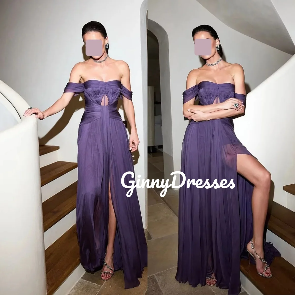 Evening Dresses Luxury Customize A-Line Split Off-The-Shoulder Dresses For Prom Floor-Length Ruffle Zipper Up Short Sleeves Form
Evening Dresses Luxury Customize A-Line Split Off-The-Shoulder Dresses For Prom Floor-Length Ruffle Zipper Up Short Sleeves Form