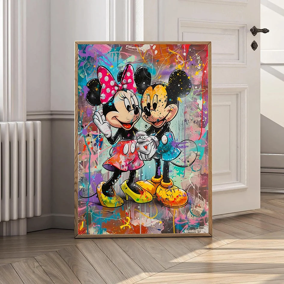 Mickey and Minnie Vintage Print Disney Retro Street Art Poster Kids Room Wall Decor Canvas Painting Print Art Poster Home Decor
Mickey and Minnie Vintage Print Disney Retro Street Art Poster Kids Room Wall Decor Canvas Painting Print Art Poster Home Decor