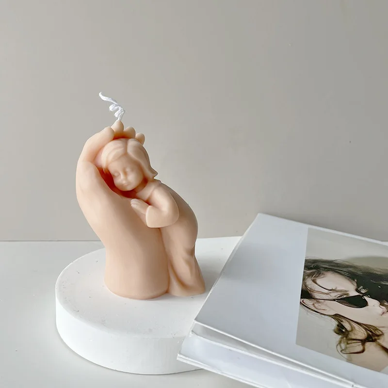 Mother's Hand 3D Silicone Candle Soap Mold DIY Plaster Sculpture Aromatherapy Decoration Birthday Party Gifts moldes de silicona
Mother's Hand 3D Silicone Candle Soap Mold DIY Plaster Sculpture Aromatherapy Decoration Birthday Party Gifts moldes de silicona