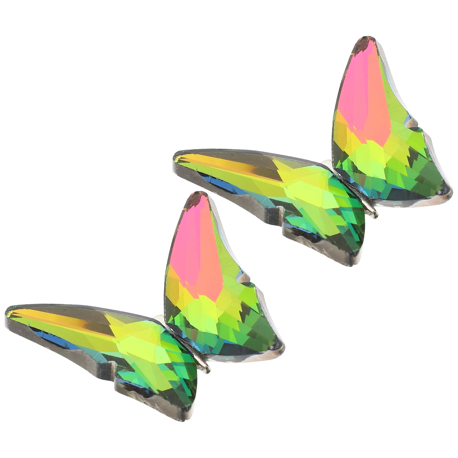 2Pcs Rhinestone Butterflies Alloy Applique Patch Decorative Clothes Shoes Bags Sewing Craft Accessories Handmade DIY Fashion 
2Pcs Rhinestone Butterflies Alloy Applique Patch Decorative Clothes Shoes Bags Sewing Craft Accessories Handmade DIY Fashion