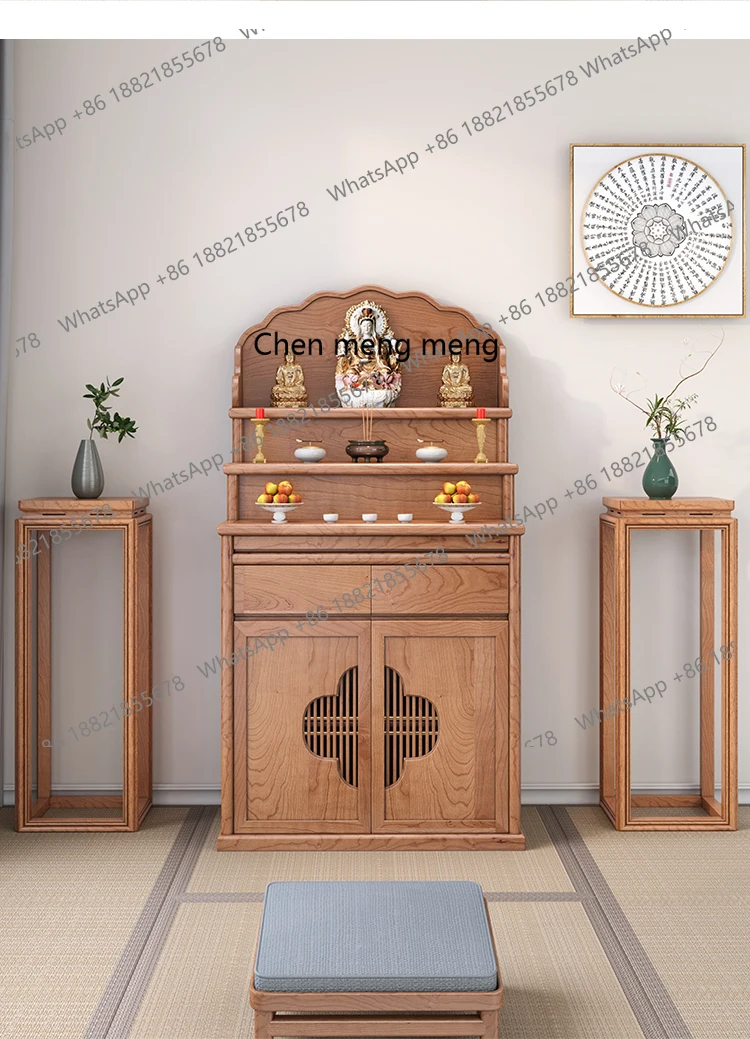 Cherry Wood Solid Wood Tibetan Table Incense Case Household Buddhist Modern Buddhist Hall Buddha Table Ladder Gong Table
Cherry Wood Solid Wood Tibetan Table Incense Case Household Buddhist Modern Buddhist Hall Buddha Table Ladder Gong Table