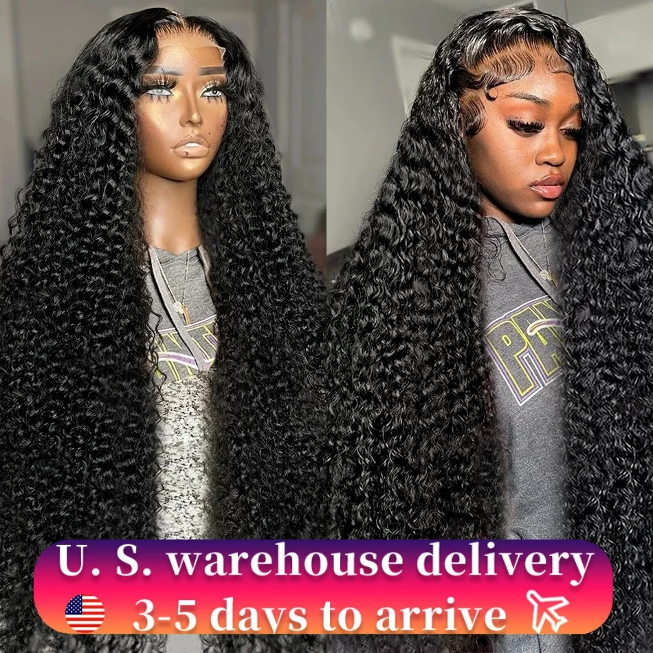 180 Density Deep Wave 13x5 HD Transparent Lace Frontal Human Hair Wig 30 40 Inch Lace Front Wig PrePlucked For Black Women
180 Density Deep Wave 13x5 HD Transparent Lace Frontal Human Hair Wig 30 40 Inch Lace Front Wig PrePlucked For Black Women