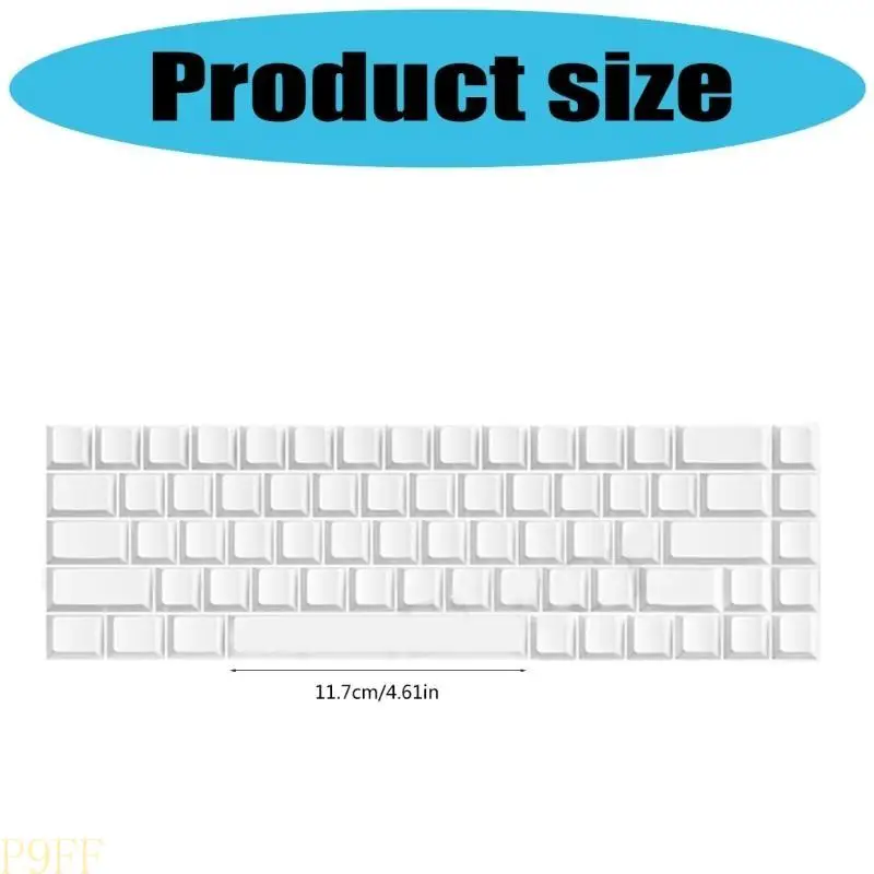 CS1W Original Height 68 Key White Keycaps Durability Keycap For Mechanical Keyboards
CS1W Original Height 68 Key White Keycaps Durability Keycap For Mechanical Keyboards