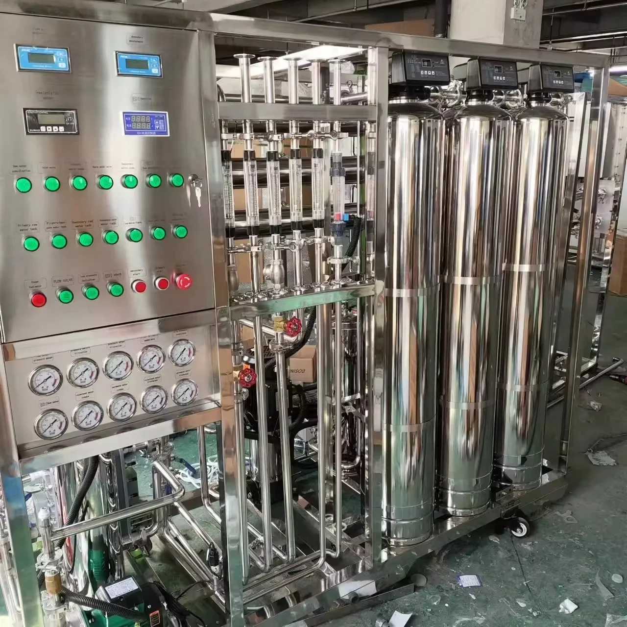 Agua de un pozo de 250 litros por hora deep well PLANTA DE OSMOSIS PROFORMA FOB ACERO INO INOX machine packaging for water
Agua de un pozo de 250 litros por hora deep well PLANTA DE OSMOSIS PROFORMA FOB ACERO INO INOX machine packaging for water