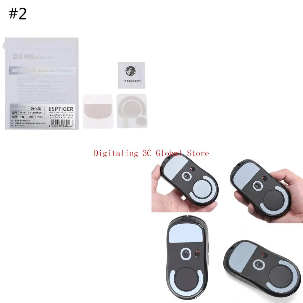 Esportstiger Mouse Feet Gaming Mouse Skates/ Mouse Feet 1Pack Replacement Feet for G X Superlight Mouse
Esportstiger Mouse Feet Gaming Mouse Skates/ Mouse Feet 1Pack Replacement Feet for G X Superlight Mouse