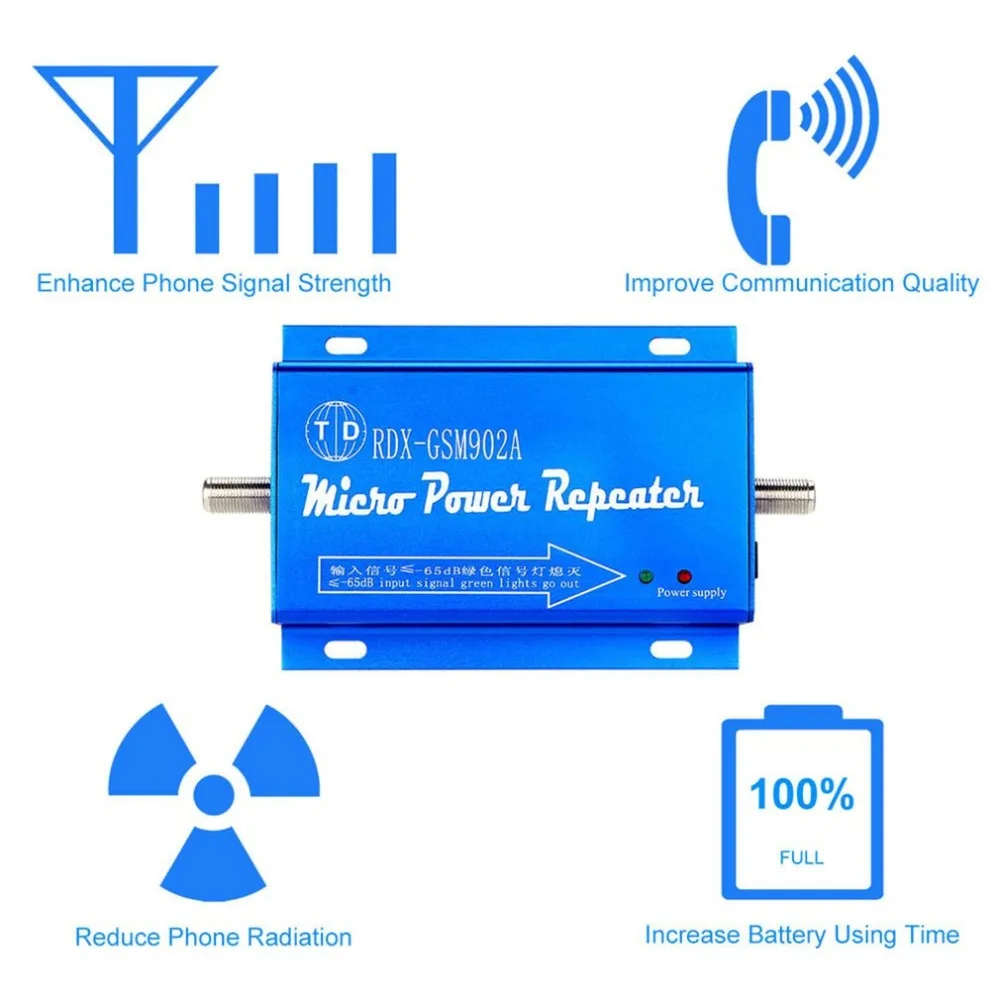 GSM 902AMHz Signal Booster Amplifier for Mobile Phone 2G 3G 4G Call Signal Cell Phone Signal Booster Amplifier Wholesale Hot
GSM 902AMHz Signal Booster Amplifier for Mobile Phone 2G 3G 4G Call Signal Cell Phone Signal Booster Amplifier Wholesale Hot