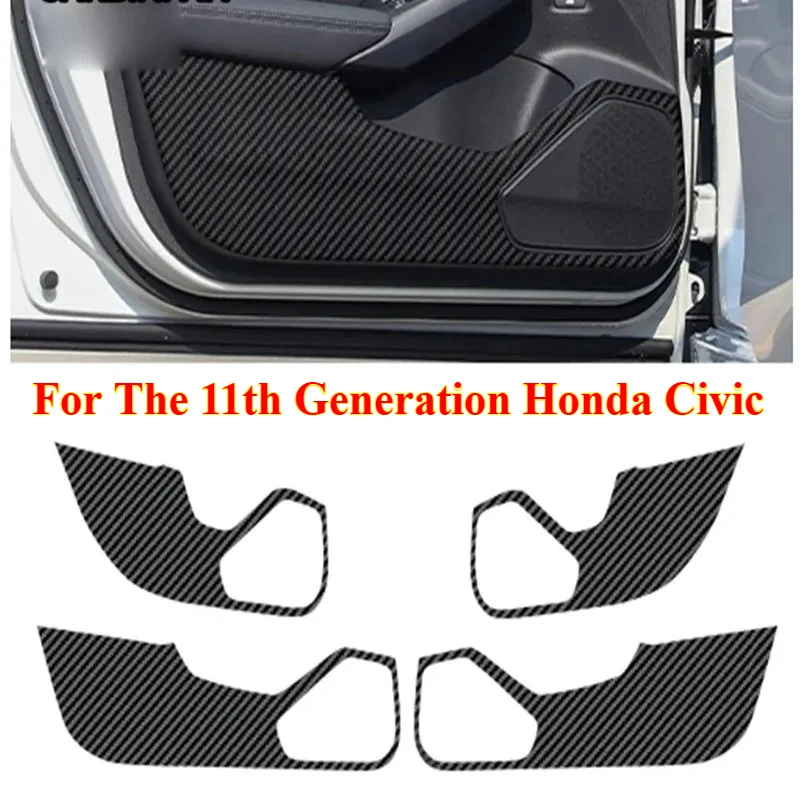 For The 11th Generation Honda Civic 4Pcs Door Anti-kick Interior Carbon Fiber Sticker Anti-scratch Pad Film Protective Stickers
For The 11th Generation Honda Civic 4Pcs Door Anti-kick Interior Carbon Fiber Sticker Anti-scratch Pad Film Protective Stickers