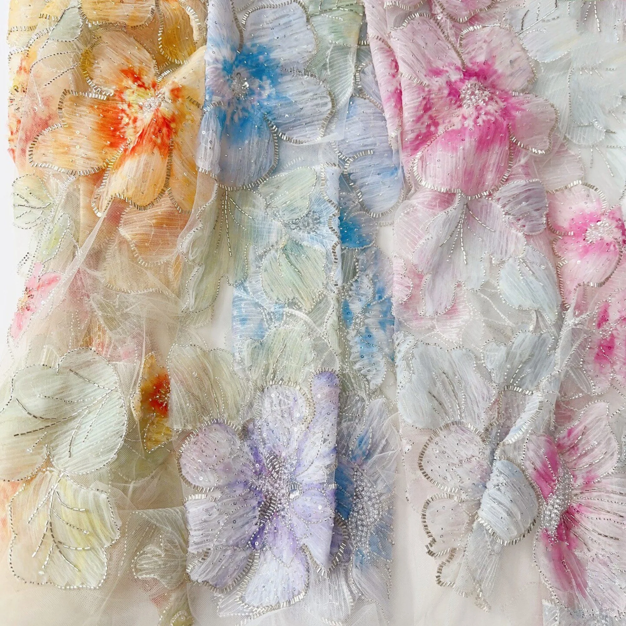1PCS Floral Tie Dye Mesh Fabric Warm Flowing Light Feeling Soft Skin Friendly DIY Clothing Decoration Fabric for Crafting
1PCS Floral Tie Dye Mesh Fabric Warm Flowing Light Feeling Soft Skin Friendly DIY Clothing Decoration Fabric for Crafting