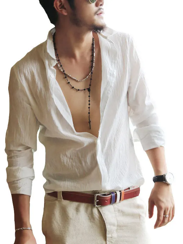 Long Sve Thin Sle Pure Color Мужской воротник-стойка Casual Faion из полиэфирного волокна Осенний сезонный воротник на пуговицах
Long Sve Thin Sle Pure Color Мужской воротник-стойка Casual Faion из полиэфирного волокна Осенний сезонный воротник на пуговицах