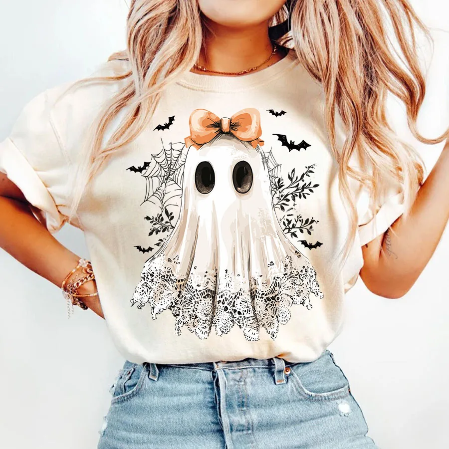 Милая кружевная повседневная одежда Ghost Boo на Хэллоуин, футболки больших размеров, толстовки, одежда, декор для вечеринки, Y2k, индивидуальная футболка
Милая кружевная повседневная одежда Ghost Boo на Хэллоуин, футболки больших размеров, толстовки, одежда, декор для вечеринки, Y2k, индивидуальная футболка