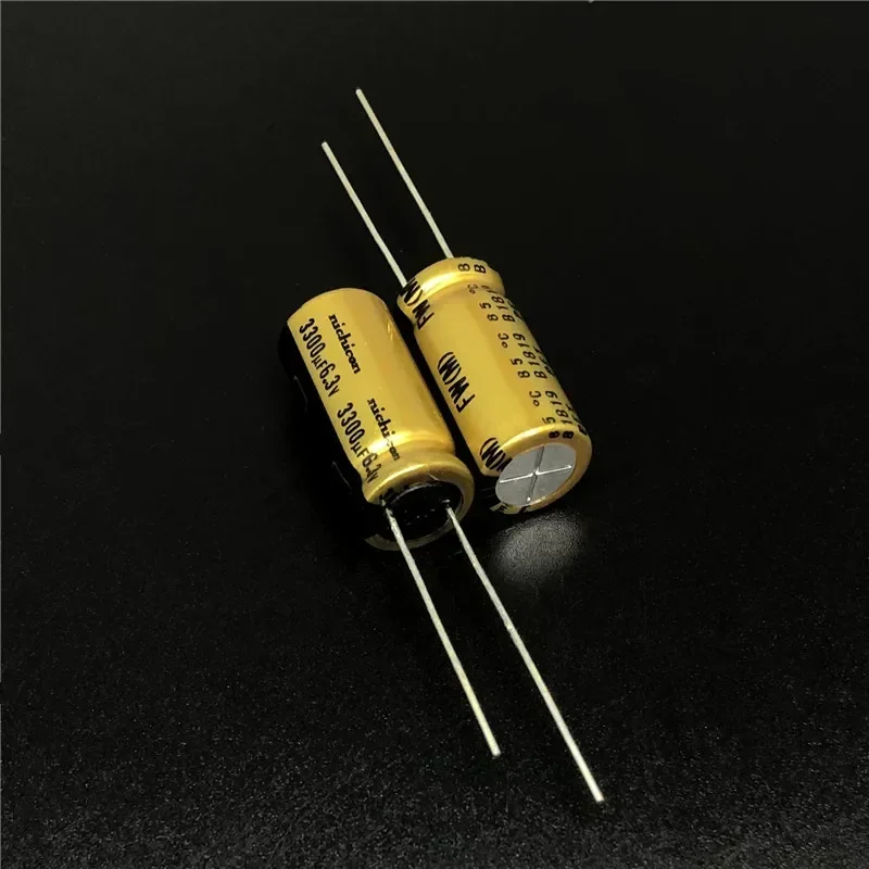 2Pcs 3300uF 6.3V NICHICON 10x20mm 6.3V3300uF FW Series HiFi Audio Aluminum Electrolytic Capacitor
2Pcs 3300uF 6.3V NICHICON 10x20mm 6.3V3300uF FW Series HiFi Audio Aluminum Electrolytic Capacitor