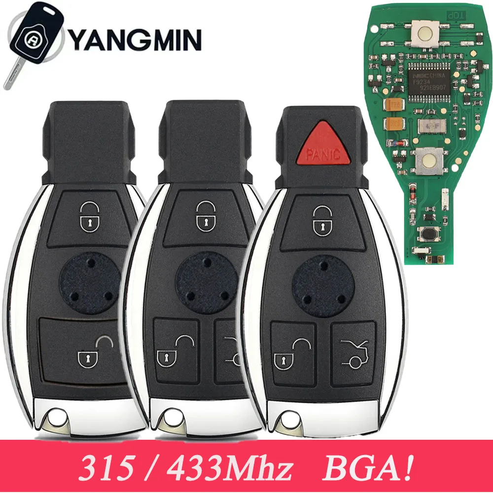 Smart Remote Car Key For Mercedes Benz Year 2000+ Supports BGA 315MHz Or 433.92 MHz FSK Car key for benz
Smart Remote Car Key For Mercedes Benz Year 2000+ Supports BGA 315MHz Or 433.92 MHz FSK Car key for benz