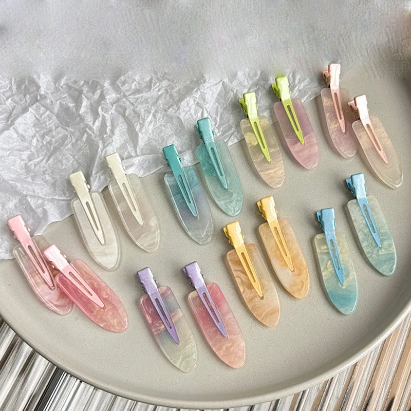 Сладкая бесшовная заколка для волос градиентного цвета звездного неба для женщин, простая и милая заколка в виде утконоса для челки и коротких волос 
Сладкая бесшовная заколка для волос градиентного цвета звездного неба для женщин, простая и милая заколка в виде утконоса для челки и коротких волос