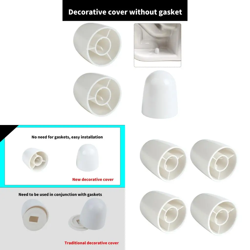 Universal Plastic Toilet Bolt Covers Toilet Accessories Decorative Cover Toilet Bowl Push-on Bolt Screw Caps Enduring
Universal Plastic Toilet Bolt Covers Toilet Accessories Decorative Cover Toilet Bowl Push-on Bolt Screw Caps Enduring