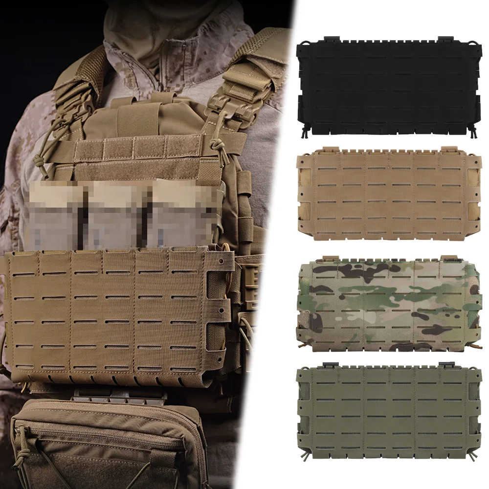 The 5.56 triple magazine bag is equipped with molle expansion hooks on the front, side and bottom
The 5.56 triple magazine bag is equipped with molle expansion hooks on the front, side and bottom