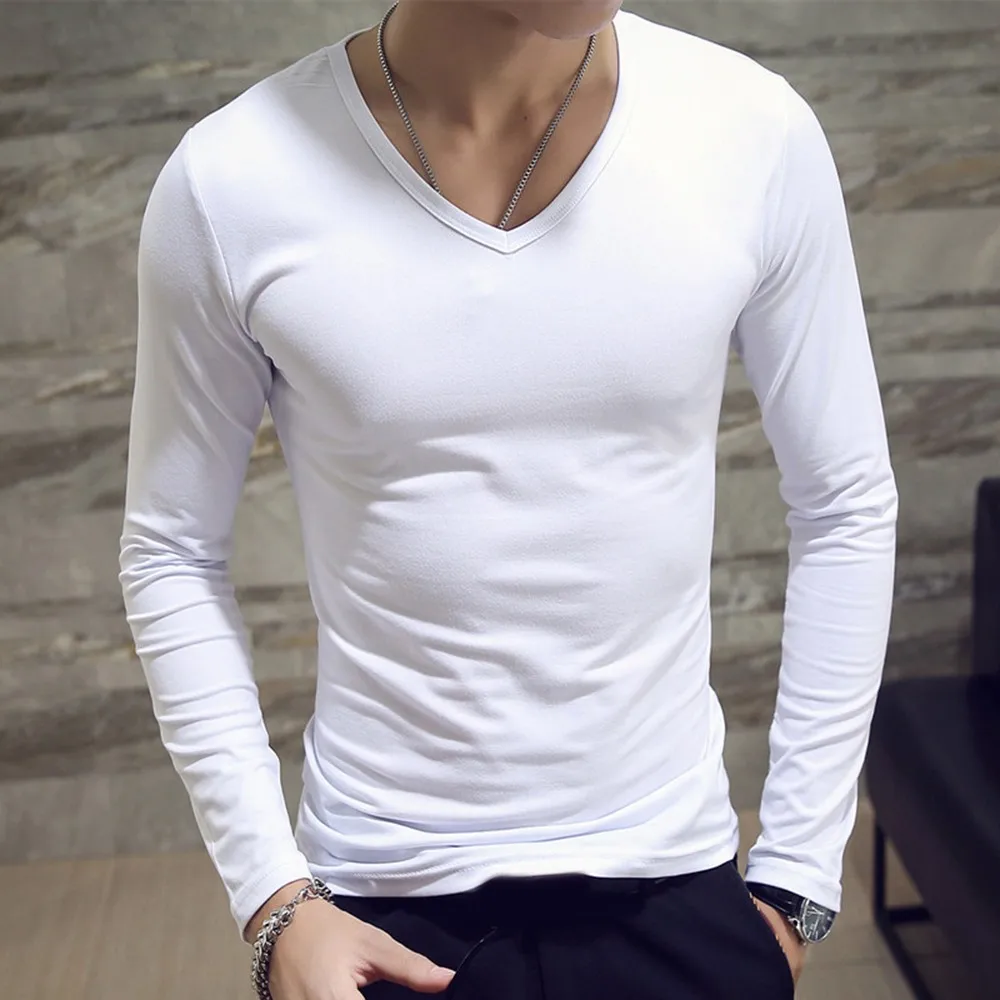 Casual Fashion Men\\\\\\'s Slim Fit V Neck T Shirt Long Sleeve Tops Blouse Polyester Material Various Colors Available
Casual Fashion Men\\\\\\'s Slim Fit V Neck T Shirt Long Sleeve Tops Blouse Polyester Material Various Colors Available