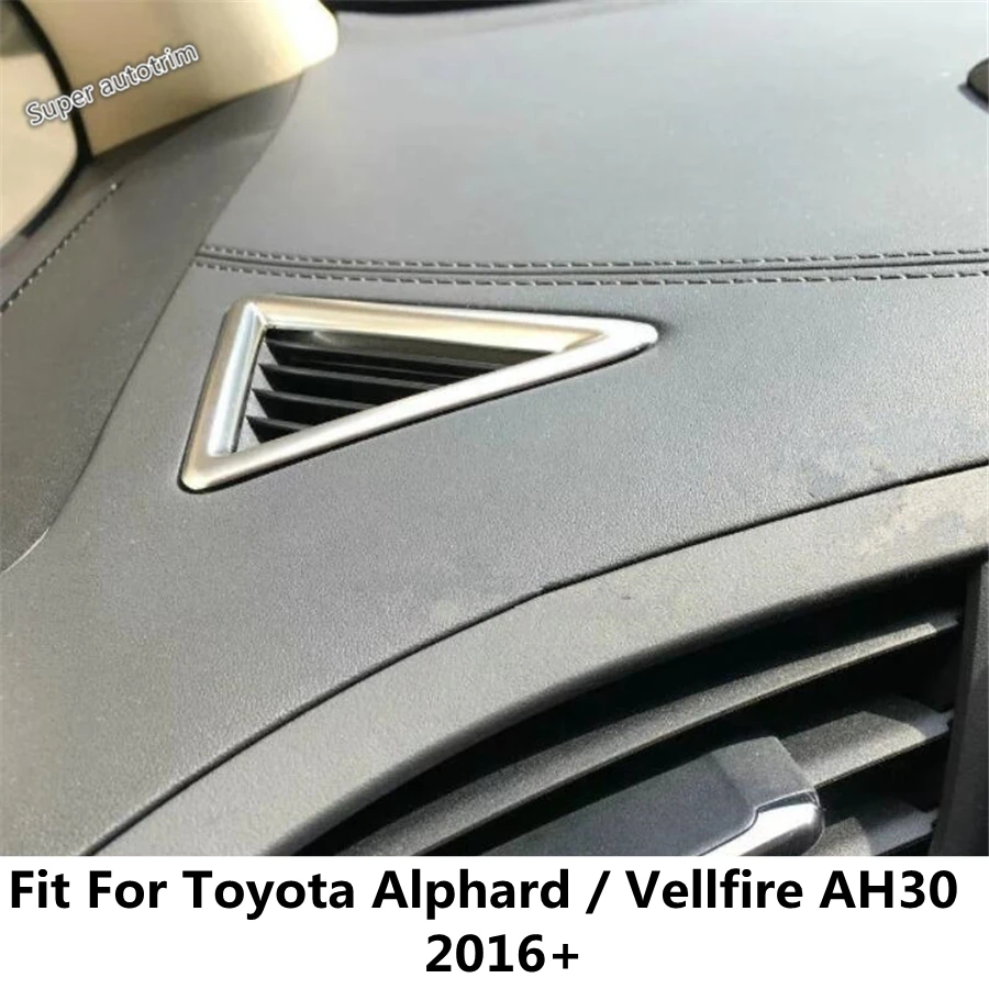 Front Dashboard Air Conditioning AC Outlet Vents Cover Trim For Toyota Alphard / Vellfire AH30 2016 - 2019 Accessories Interior
Front Dashboard Air Conditioning AC Outlet Vents Cover Trim For Toyota Alphard / Vellfire AH30 2016 - 2019 Accessories Interior