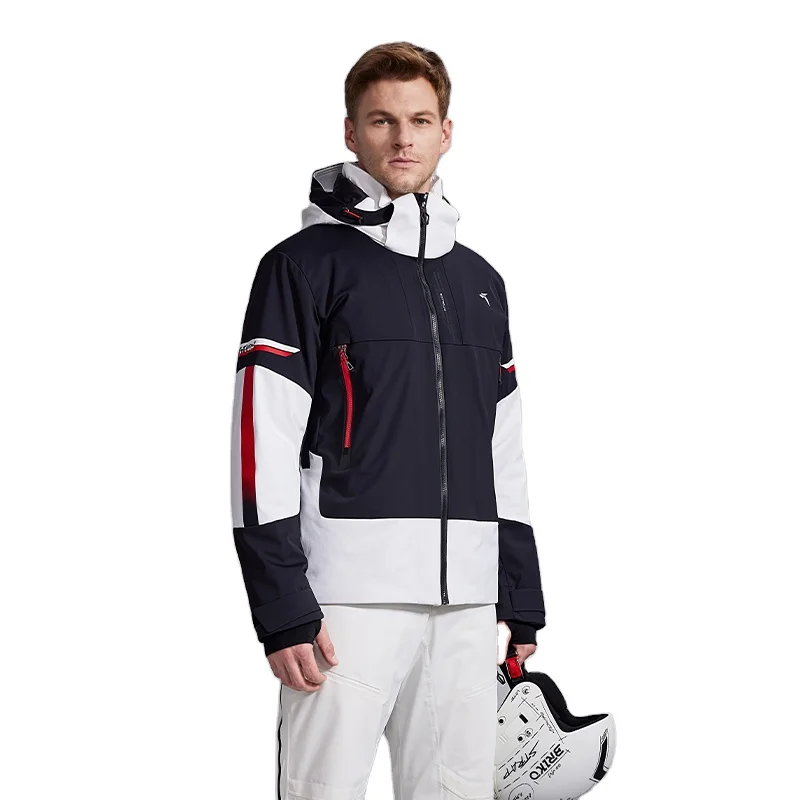 New Fashion Soft Shell Spliced Double Board Ski Coat Professional Best Mens Ski Jackets
New Fashion Soft Shell Spliced Double Board Ski Coat Professional Best Mens Ski Jackets