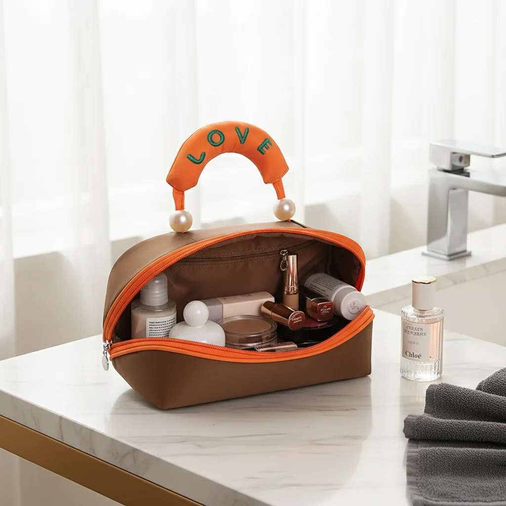 Travel Toiletry Bag Waterproof Cosmetic Organizer Portable for Travel Fitness Outdoor Use
Travel Toiletry Bag Waterproof Cosmetic Organizer Portable for Travel Fitness Outdoor Use