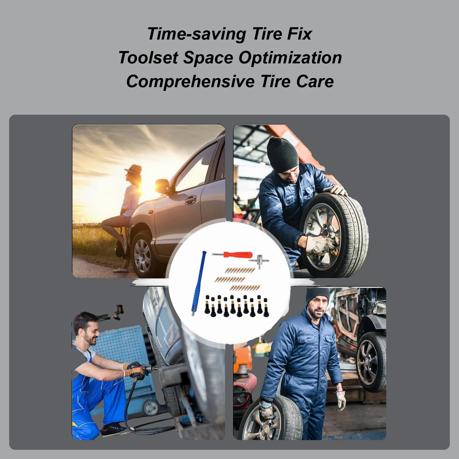 Valve Core Removal Tool Wheel Core Removal Kit Tire Valve Stem Maintenance Kit For Bike Motorcycle Car Truck SUV Automotive
Valve Core Removal Tool Wheel Core Removal Kit Tire Valve Stem Maintenance Kit For Bike Motorcycle Car Truck SUV Automotive