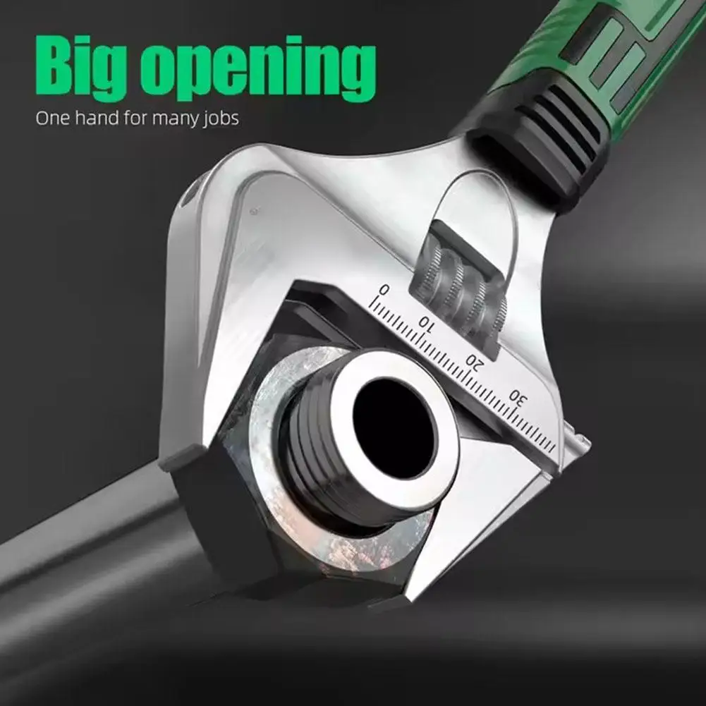 LAOA гаечный ключ с короткой ручкой, легкий регулируемый тонкий большой гаечный ключ, 8 дюймов, инструмент для ремонта, заостренный, 6 дюймов, бытовое отверстие, широкий O9D2 
LAOA гаечный ключ с короткой ручкой, легкий регулируемый тонкий большой гаечный ключ, 8 дюймов, инструмент для ремонта, заостренный, 6 дюймов, бытовое отверстие, широкий O9D2