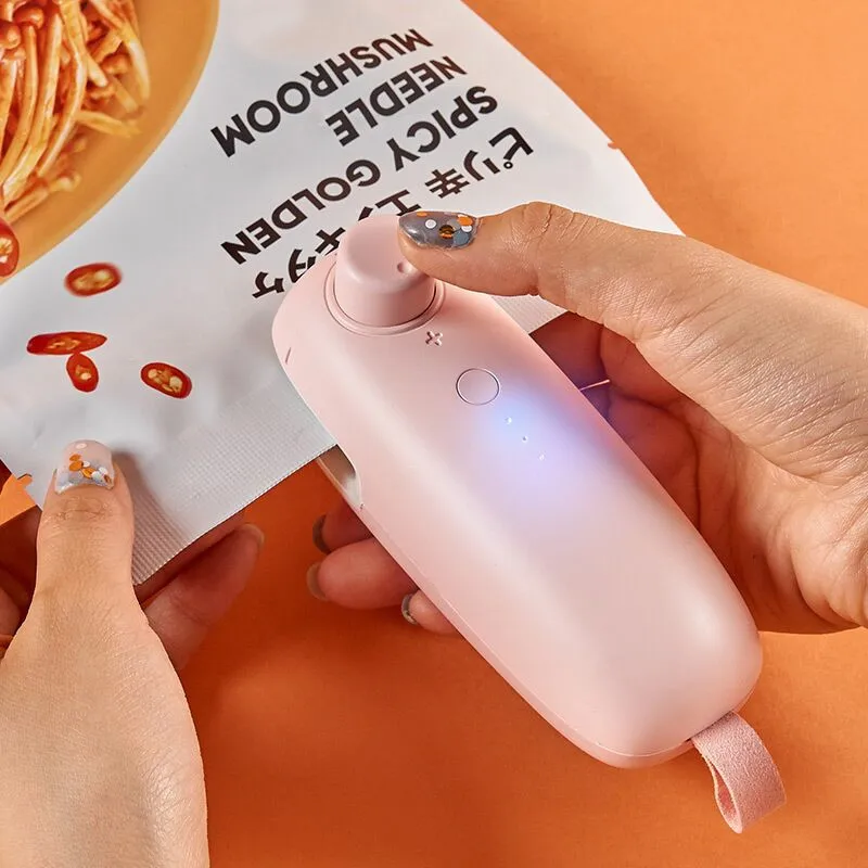 Household small sealing machineHand-pressed plastic bag sealerMini snack food sealing machineCharging moneySeal the machine
Household small sealing machineHand-pressed plastic bag sealerMini snack food sealing machineCharging moneySeal the machine