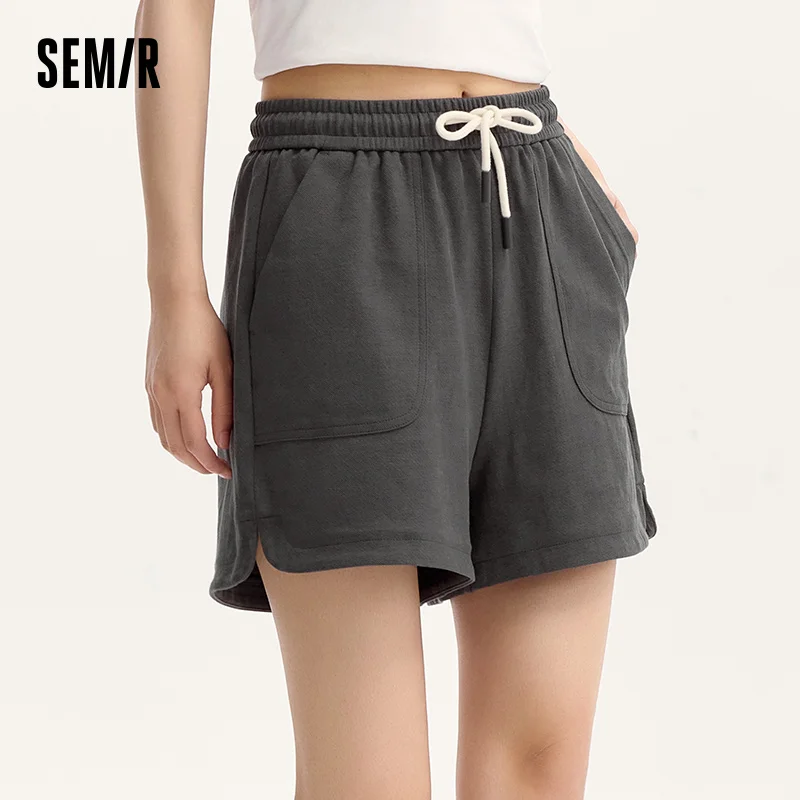 Semir Casual Trousers Women Elastic Waist Loose Straight-leg Trousers 2024 New Summer Version Split Textured Shorts
Semir Casual Trousers Women Elastic Waist Loose Straight-leg Trousers 2024 New Summer Version Split Textured Shorts