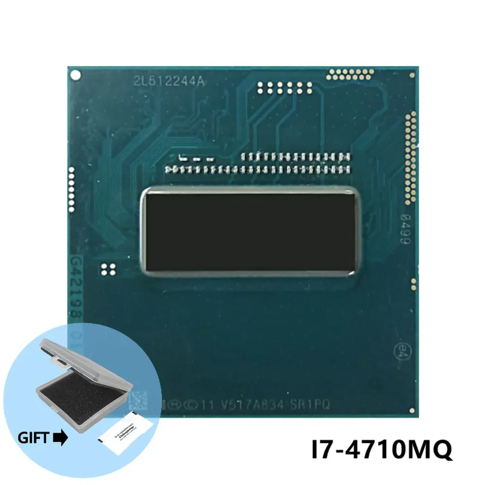 Intel CPU i7-4710MQ I7 4710MQ SR1PQ 2,5G-3,5G официальная версия, отдельные детали rPGA946B
Intel CPU i7-4710MQ I7 4710MQ SR1PQ 2,5G-3,5G официальная версия, отдельные детали rPGA946B