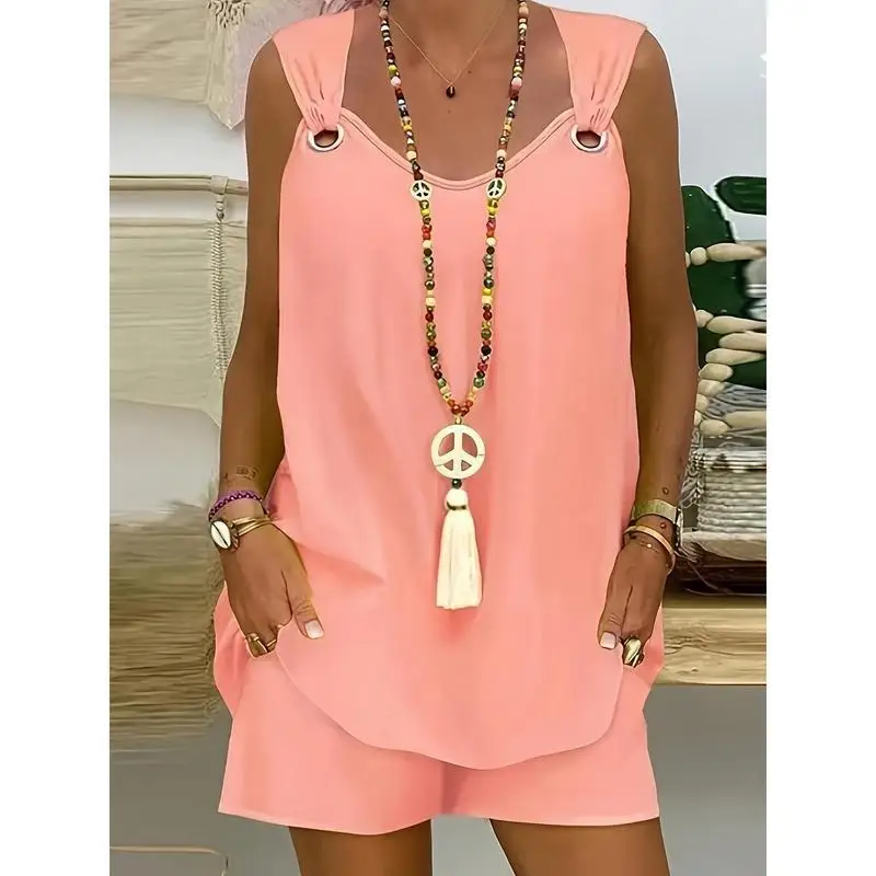 Commuting Sleeveless 2pc Set G 89571 Seamless Cross-border Fashion Set for Women Summer Collection
Commuting Sleeveless 2pc Set G 89571 Seamless Cross-border Fashion Set for Women Summer Collection