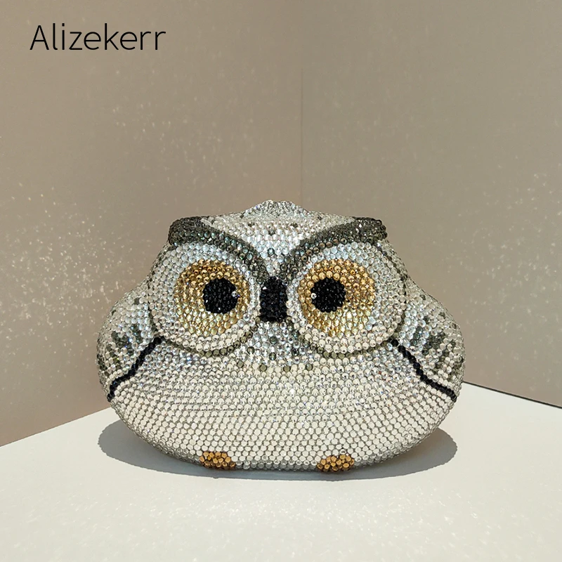 Alizekerr Owl Crystal Evening Bags Women Boutique Rhinestone Clutch Purses Wedding Party Ladies Unique Handbags High Quality
Alizekerr Owl Crystal Evening Bags Women Boutique Rhinestone Clutch Purses Wedding Party Ladies Unique Handbags High Quality