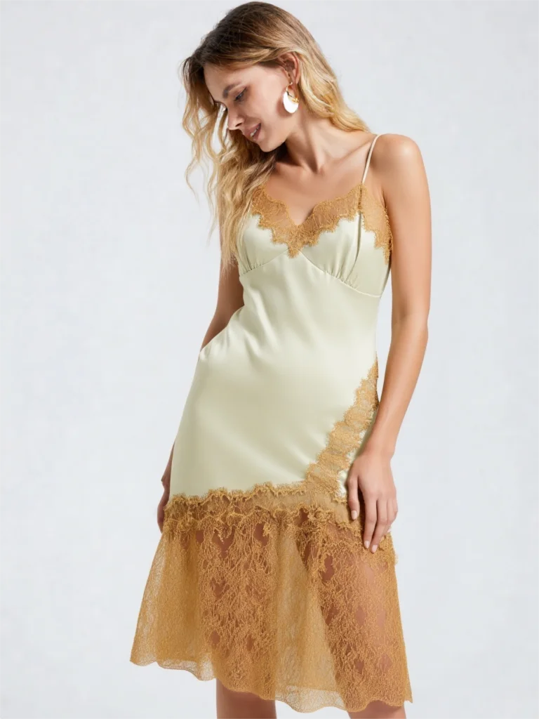 Womens Dresses Lace Slip Dress Summer Lace Sexy Evening Dresses Ladies Mini Dress Sleeveless Backless Vestidos Splicing Dress
Womens Dresses Lace Slip Dress Summer Lace Sexy Evening Dresses Ladies Mini Dress Sleeveless Backless Vestidos Splicing Dress