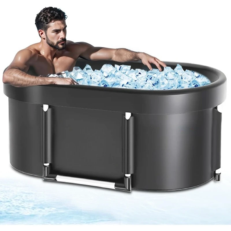 XL Ice Bath Tub,133 GAL Large Portable Cold Plunge Tub with Cover, Cold Water Therapy Recovery at Home Gyms Outdoor Use
XL Ice Bath Tub,133 GAL Large Portable Cold Plunge Tub with Cover, Cold Water Therapy Recovery at Home Gyms Outdoor Use