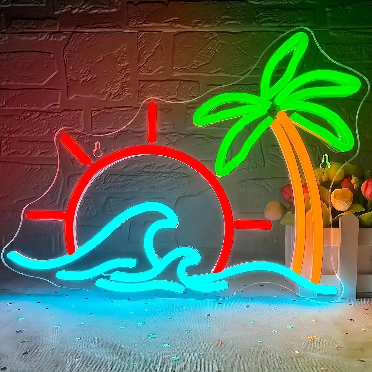 Sunrise LED Neon Sign Dimmable Night light for Bar Club Bedroom Hotel Man Cave Decor Birthday Outdoor Ocean Neon Decor Art Gifts
Sunrise LED Neon Sign Dimmable Night light for Bar Club Bedroom Hotel Man Cave Decor Birthday Outdoor Ocean Neon Decor Art Gifts