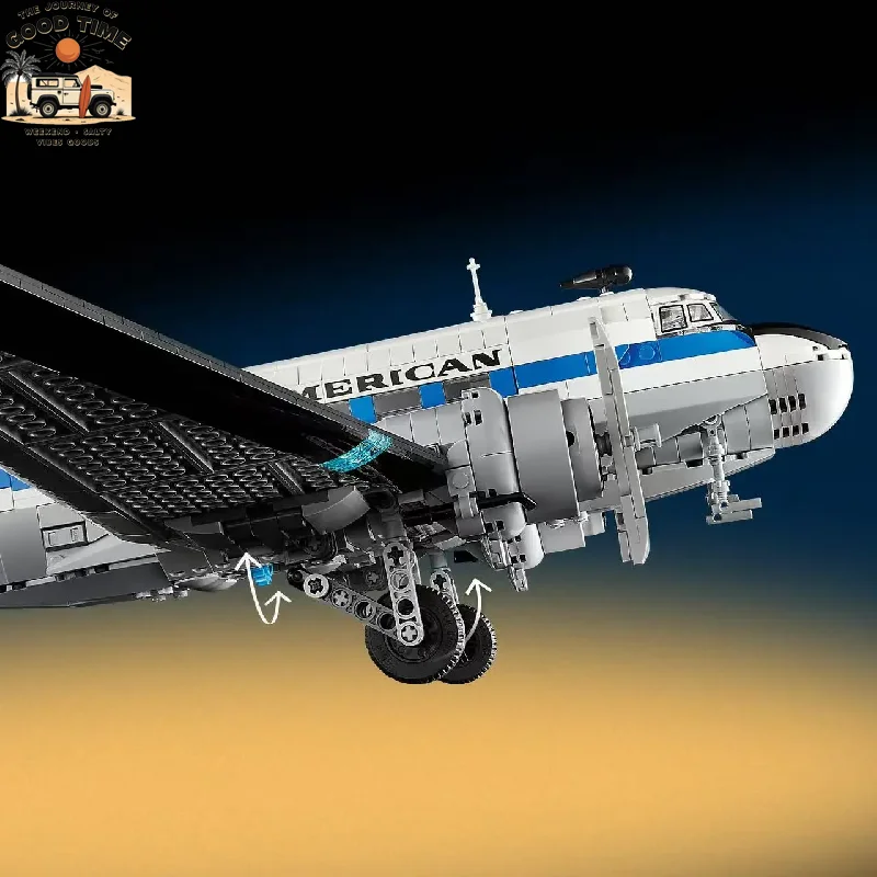 2026 New 1903pcs Creative Icons Douglas Dc-3 Pan Am Airliner Model Building Blocks For Christmas Gift
2026 New 1903pcs Creative Icons Douglas Dc-3 Pan Am Airliner Model Building Blocks For Christmas Gift