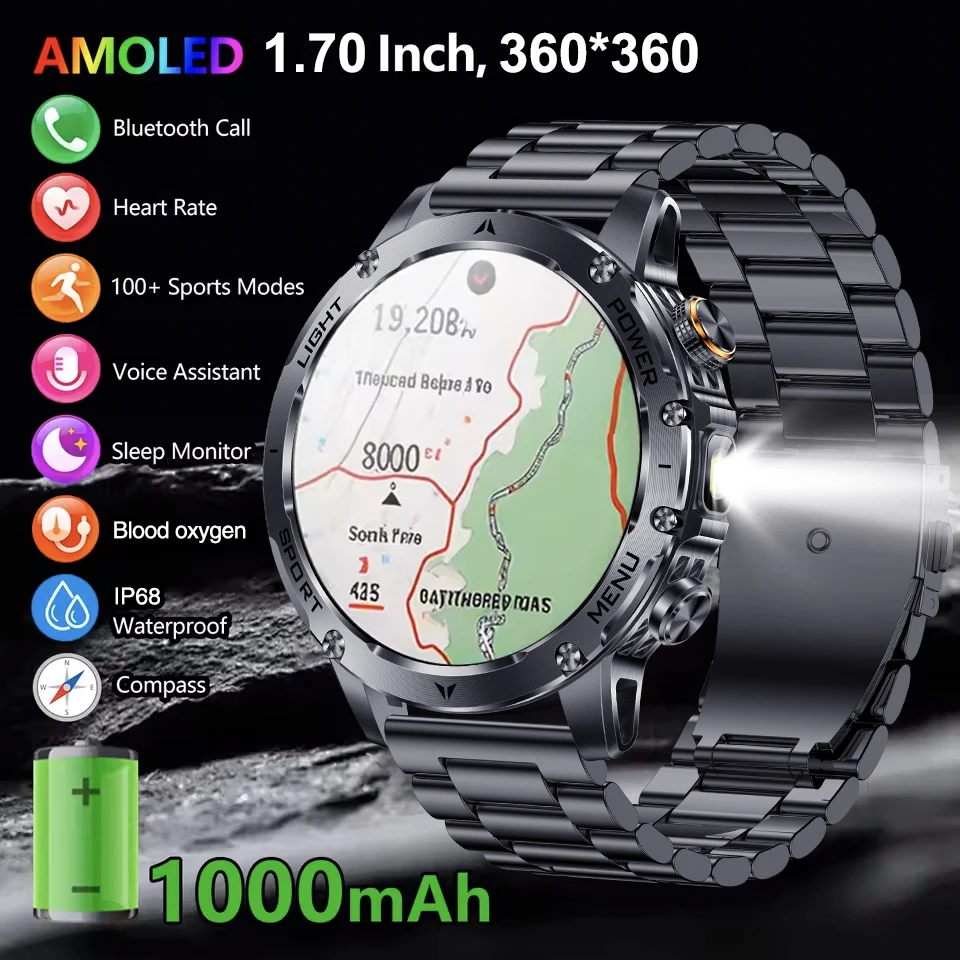 2025 New Original Premium LED Smartwatch 1.7"UltraHD AMOLED Display 1000mAh Battery Bluetooth Call IP68 Waterproof Smartbracelet
2025 New Original Premium LED Smartwatch 1.7"UltraHD AMOLED Display 1000mAh Battery Bluetooth Call IP68 Waterproof Smartbracelet