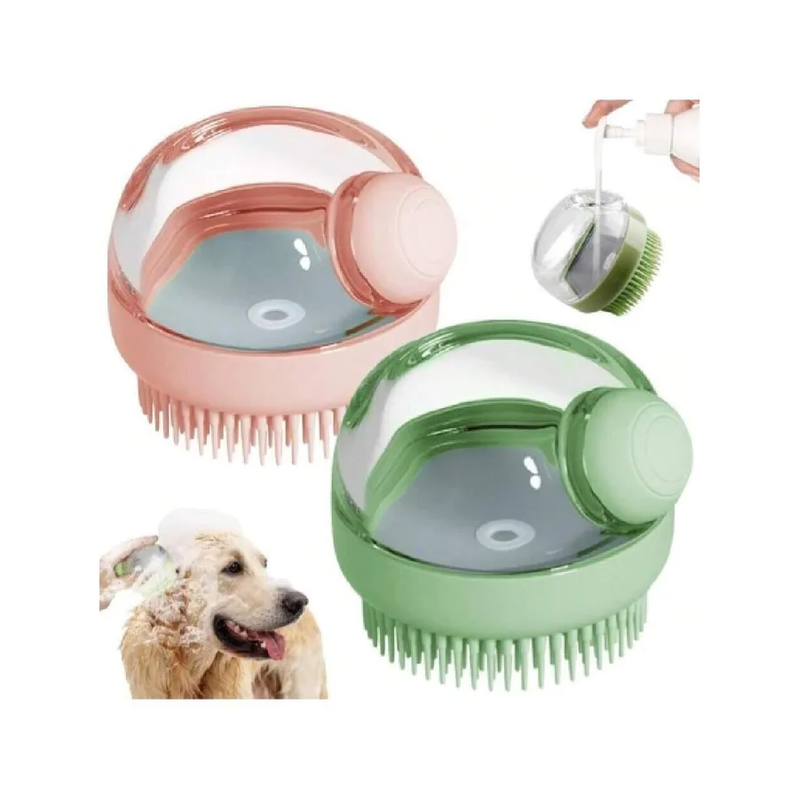 【New style】Dog Bath Scrubber Brush, 2 PCS Pet Dog Grooming Massage Shampoo Bath Brush With Soap And Shampoo Dispenser Soft Sili
【New style】Dog Bath Scrubber Brush, 2 PCS Pet Dog Grooming Massage Shampoo Bath Brush With Soap And Shampoo Dispenser Soft Sili