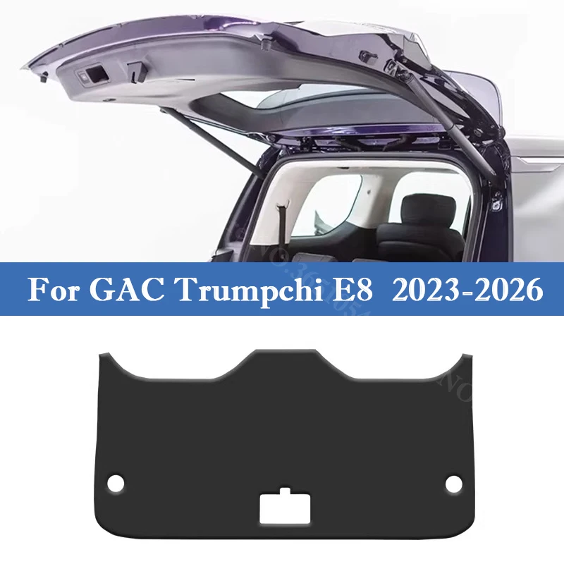 Для GAC Trumpchi E8 2023-2026: Защитная накладка на дверь багажника от ударов и царапин, декоративный коврик для салона/грузового отсека
Для GAC Trumpchi E8 2023-2026: Защитная накладка на дверь багажника от ударов и царапин, декоративный коврик для салона/грузового отсека