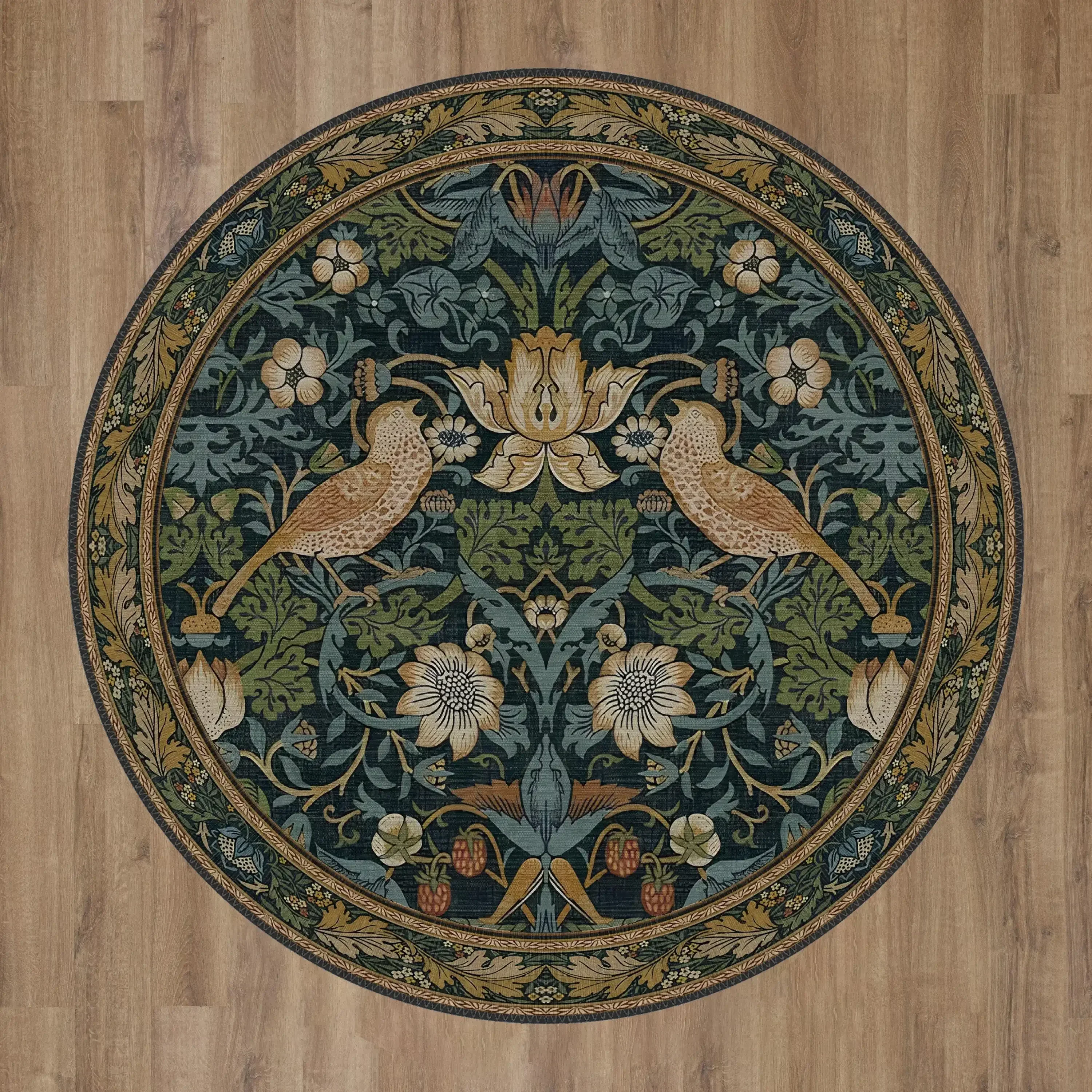 Crystal Velvet Avian Animal Print Round Rug, Nature-Inspired Floor Mat for Living Room, Bedroom, Home Decor, Non-Slip Area Rug
Crystal Velvet Avian Animal Print Round Rug, Nature-Inspired Floor Mat for Living Room, Bedroom, Home Decor, Non-Slip Area Rug