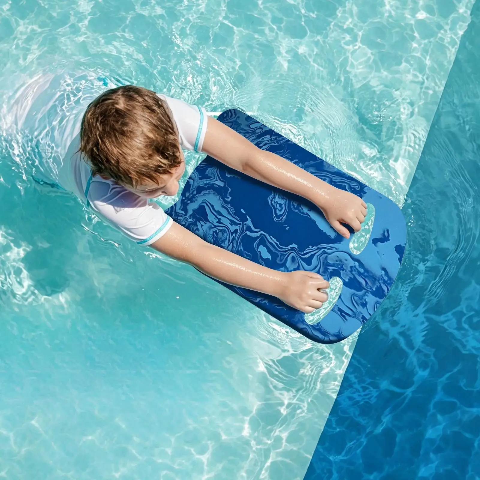 Swim Board High Buoyancy EVA Training Aid with Handrail Hole Floating Swim Kick Board for Kids Teens Adults Beginners Freestyle
Swim Board High Buoyancy EVA Training Aid with Handrail Hole Floating Swim Kick Board for Kids Teens Adults Beginners Freestyle