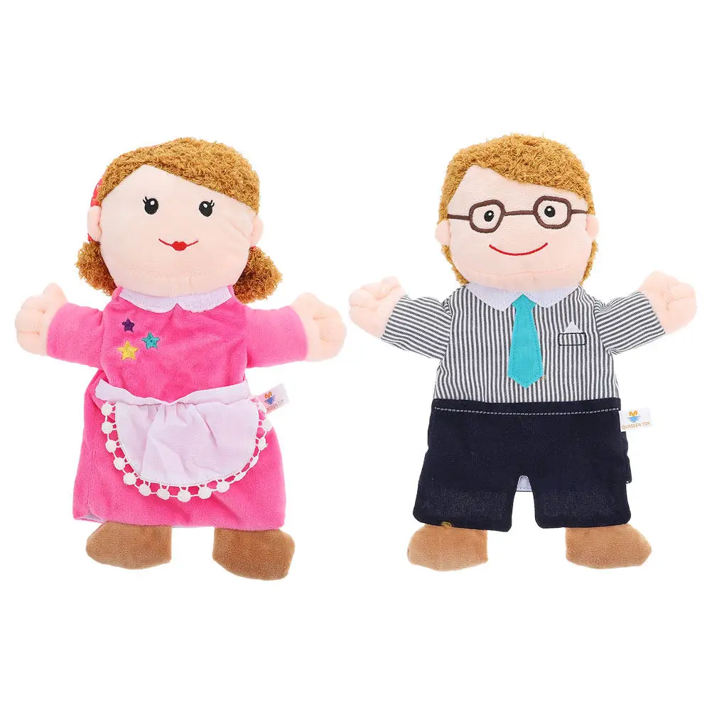 Набор из 2-х кукол-перчаток для родителей, развивающий набор для сценических выступлений, рассказывания историй и ролевых игр для детей и малышей
Набор из 2-х кукол-перчаток для родителей, развивающий набор для сценических выступлений, рассказывания историй и ролевых игр для детей и малышей