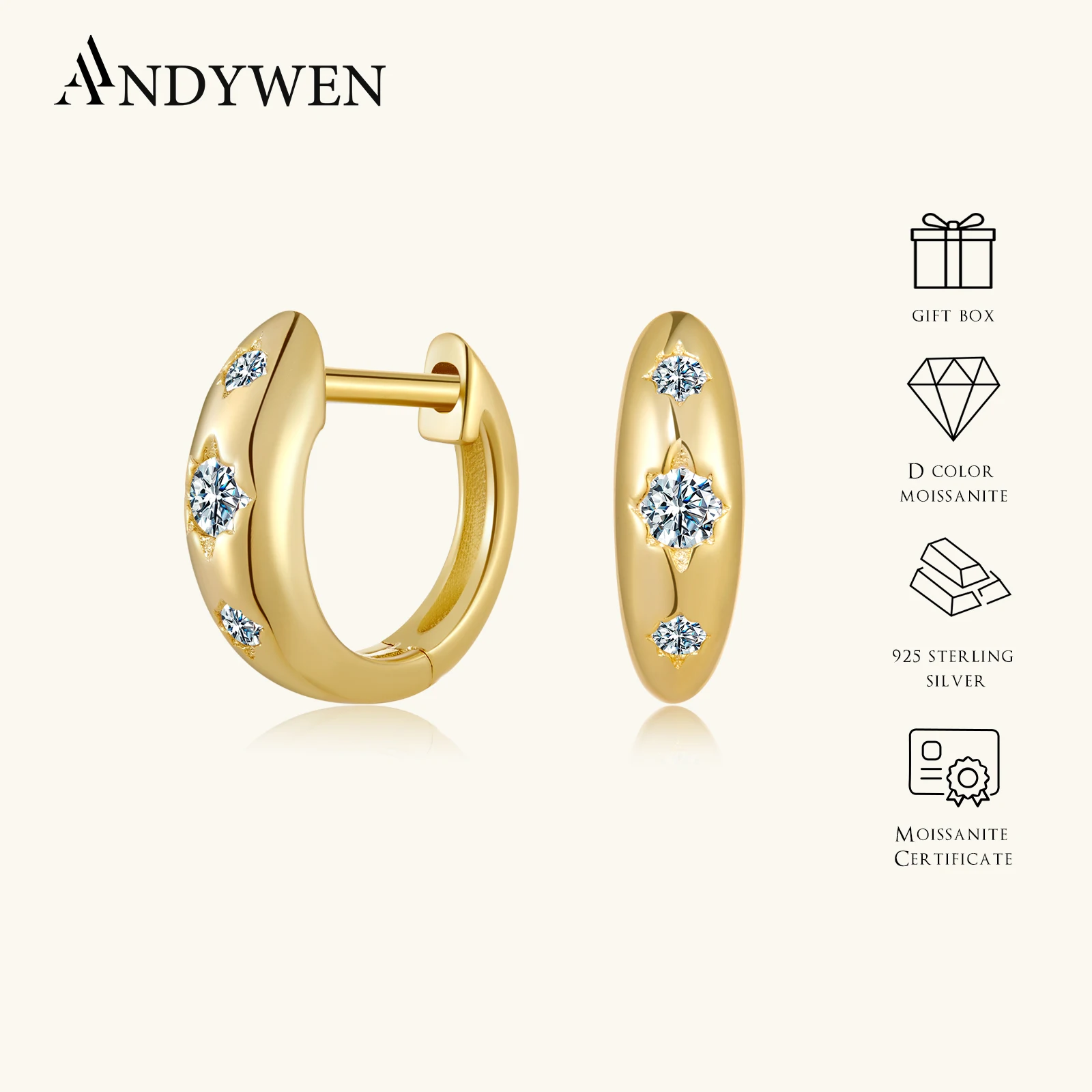 ANDYWEN 925 Sterling Silver D Color VVS1 Moissanite Inner 8.5mm Hoop Earrings Women 2026 Classic Party Dainty Jewelry Gift
ANDYWEN 925 Sterling Silver D Color VVS1 Moissanite Inner 8.5mm Hoop Earrings Women 2026 Classic Party Dainty Jewelry Gift