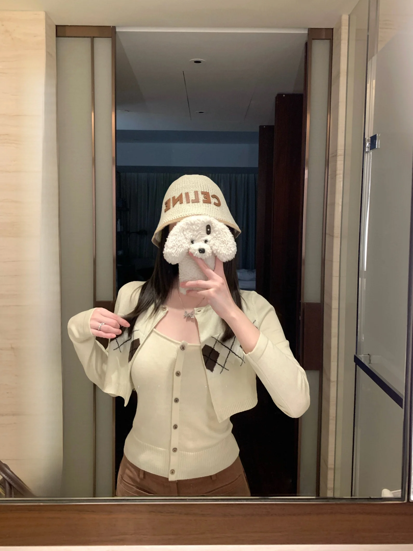 Ego Studio Women's Wool Knitted round Ne Slim Fit Top And Cardigan Two Piece Set Autumn New Sle Casual Faion Leisure Wind
Ego Studio Women's Wool Knitted round Ne Slim Fit Top And Cardigan Two Piece Set Autumn New Sle Casual Faion Leisure Wind