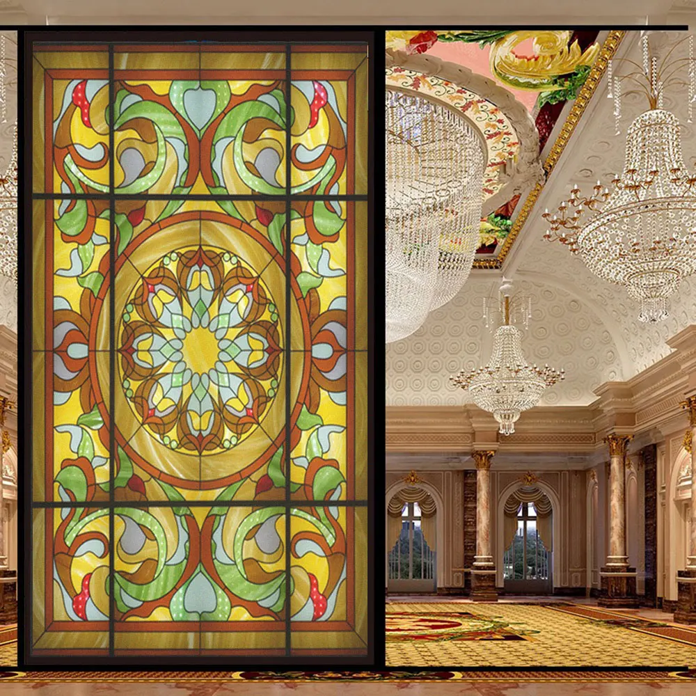 PVC Privacy Window Film European Style Pretty Pattern Frosted Sun Blocking Static No Glue Glass Window Bathroom Door Stickers
PVC Privacy Window Film European Style Pretty Pattern Frosted Sun Blocking Static No Glue Glass Window Bathroom Door Stickers