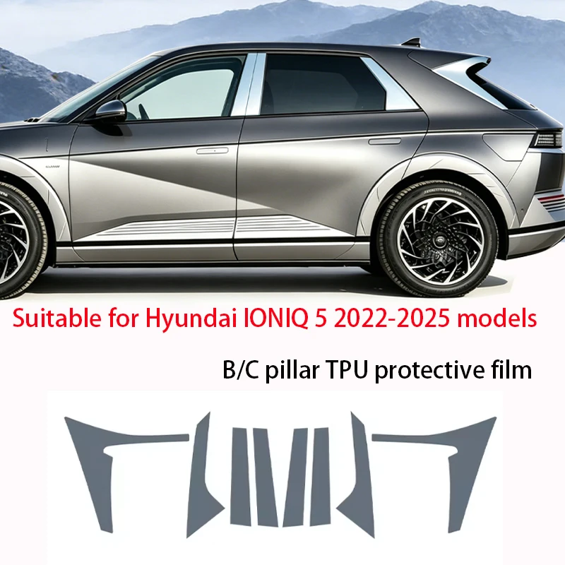 Fit For Hyundai IONIQ 5 2022-2025 BC Pillar TPU Film Transparent Smoked Black Anti Scratch Anti Fingerprint Soft Vinyl Door Colu
Fit For Hyundai IONIQ 5 2022-2025 BC Pillar TPU Film Transparent Smoked Black Anti Scratch Anti Fingerprint Soft Vinyl Door Colu