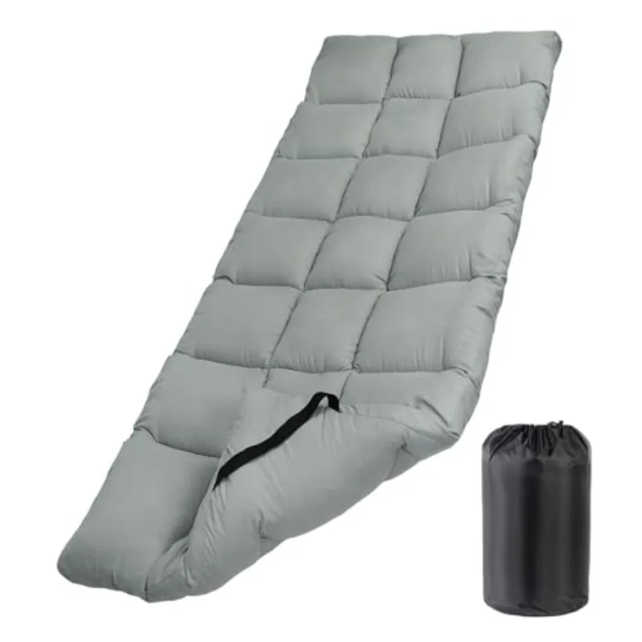 Cot Mattress Pad-Cot Pads for Camping, Cot Mattress Topper, Camping Mattress Sleeping Pad 75"x30" Soft Lightweight Quilted Pads
Cot Mattress Pad-Cot Pads for Camping, Cot Mattress Topper, Camping Mattress Sleeping Pad 75"x30" Soft Lightweight Quilted Pads